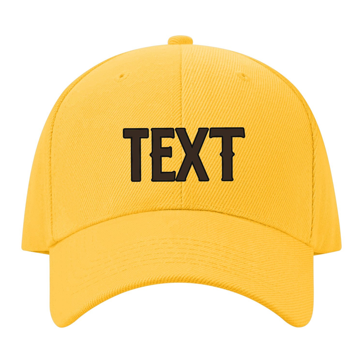 Custom Gold Black Hat 33B21701