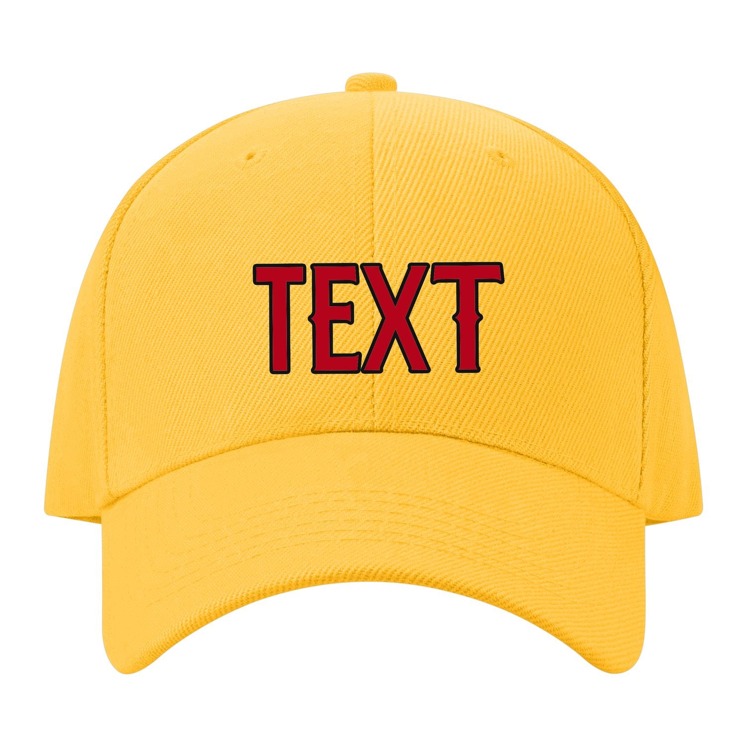 Custom Gold Crimson Red Hat 33B21714