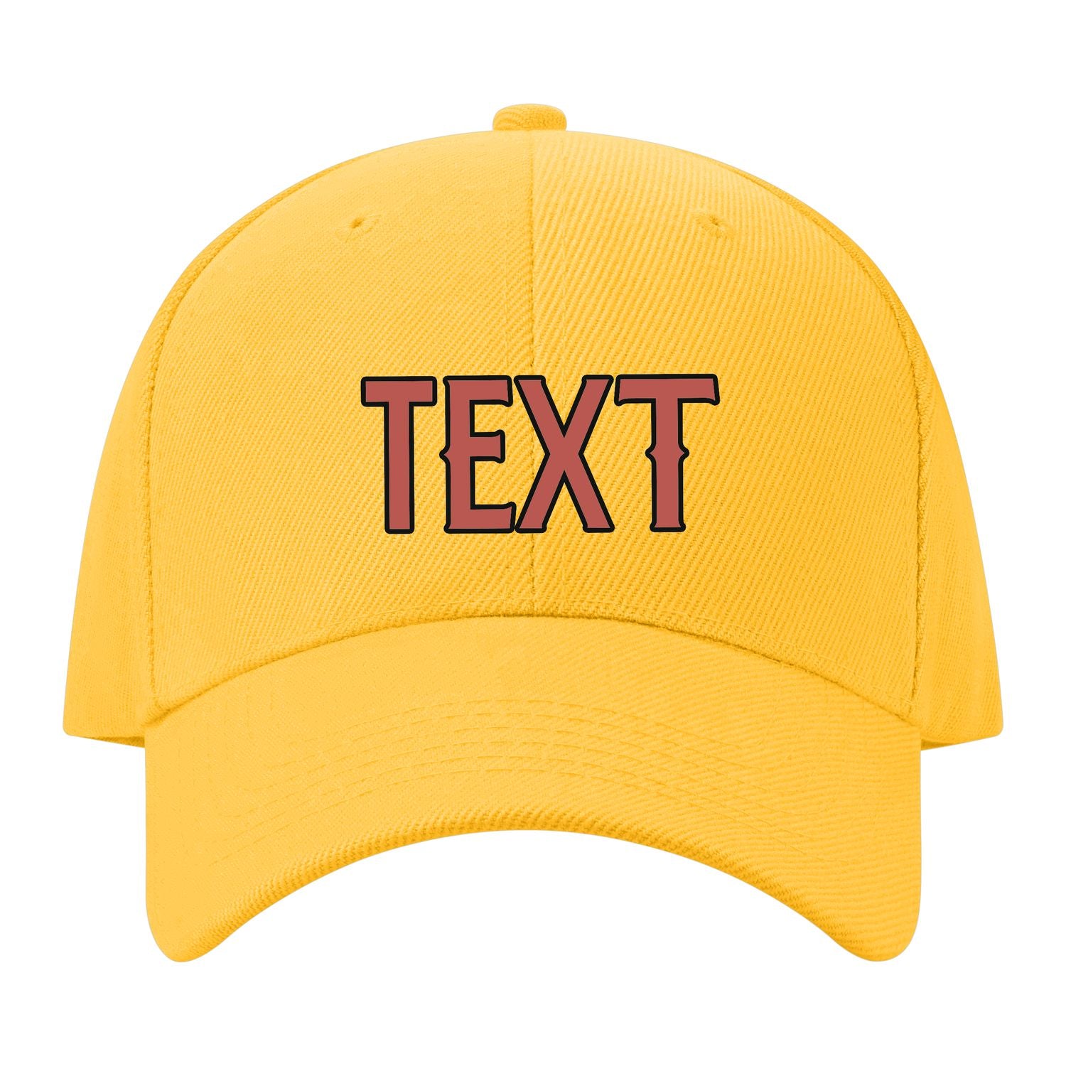 Custom Gold Emerald Green Hat 33B21729