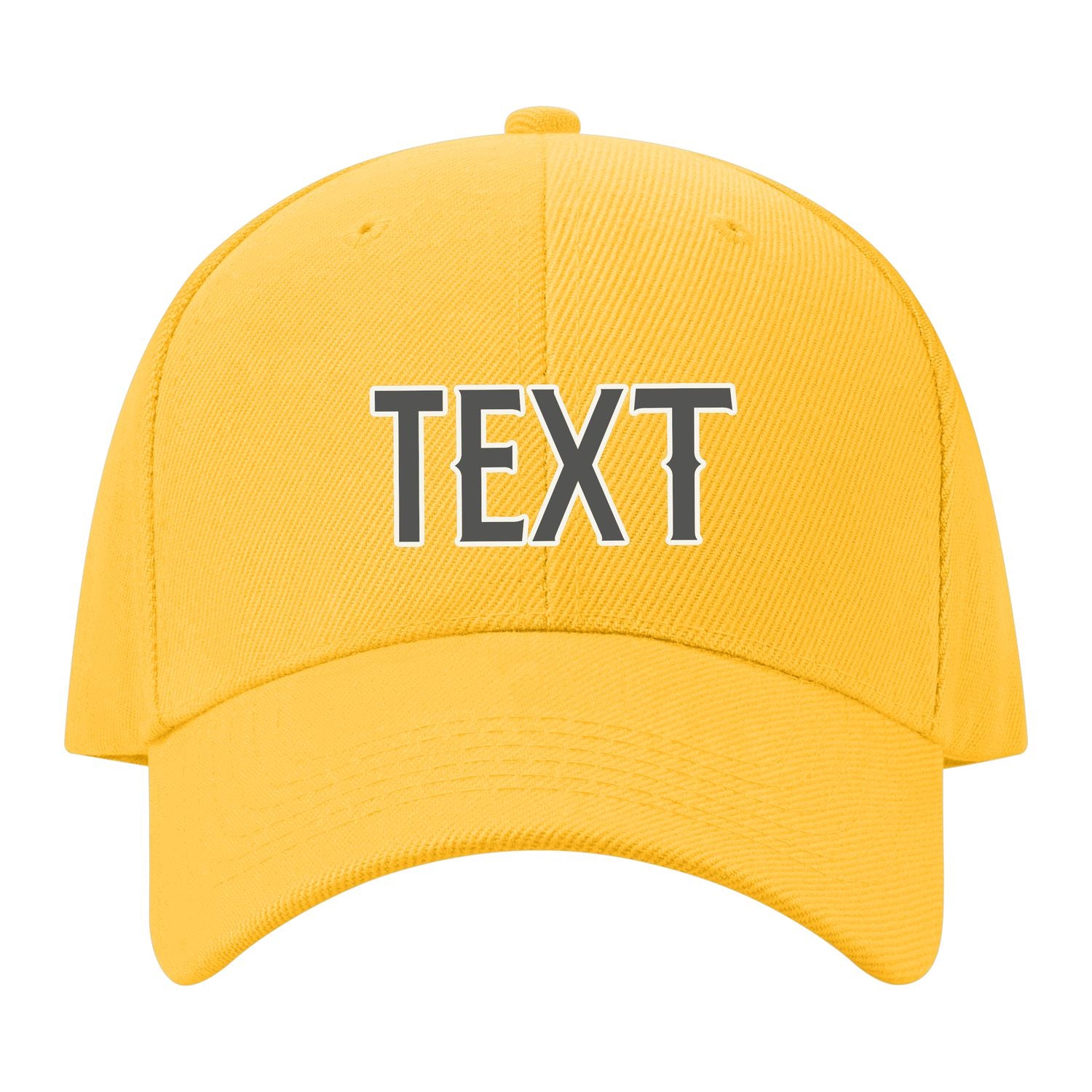 Custom Gold Orange Hat 33B21820