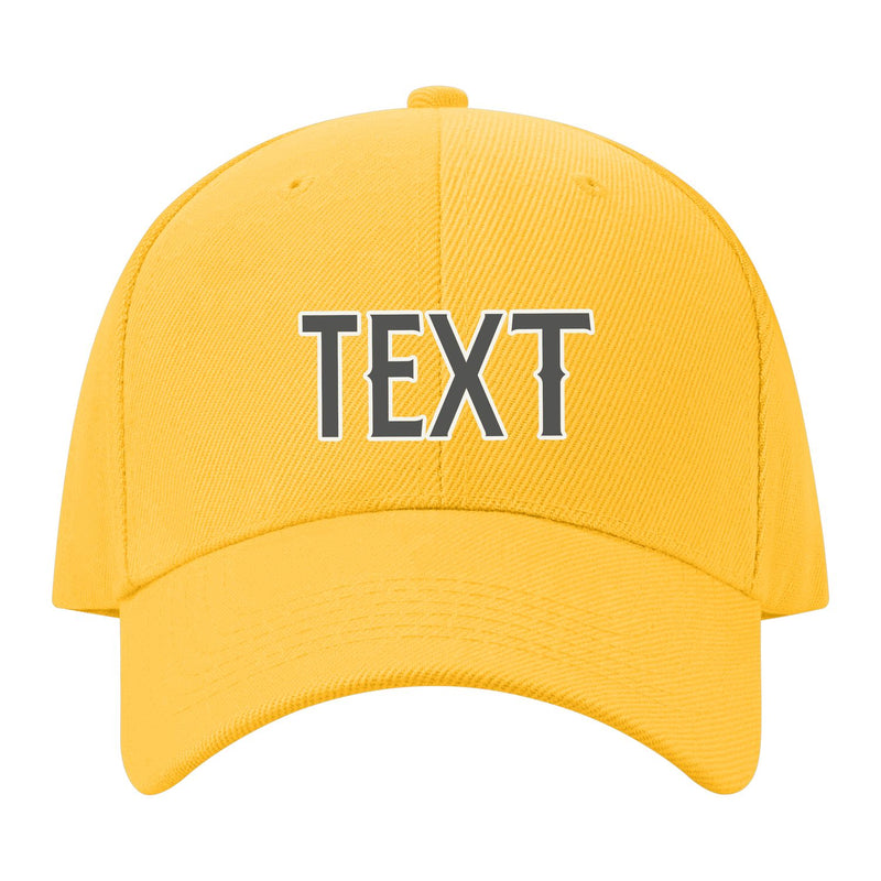 Custom Gold Orange Hat 33B21820