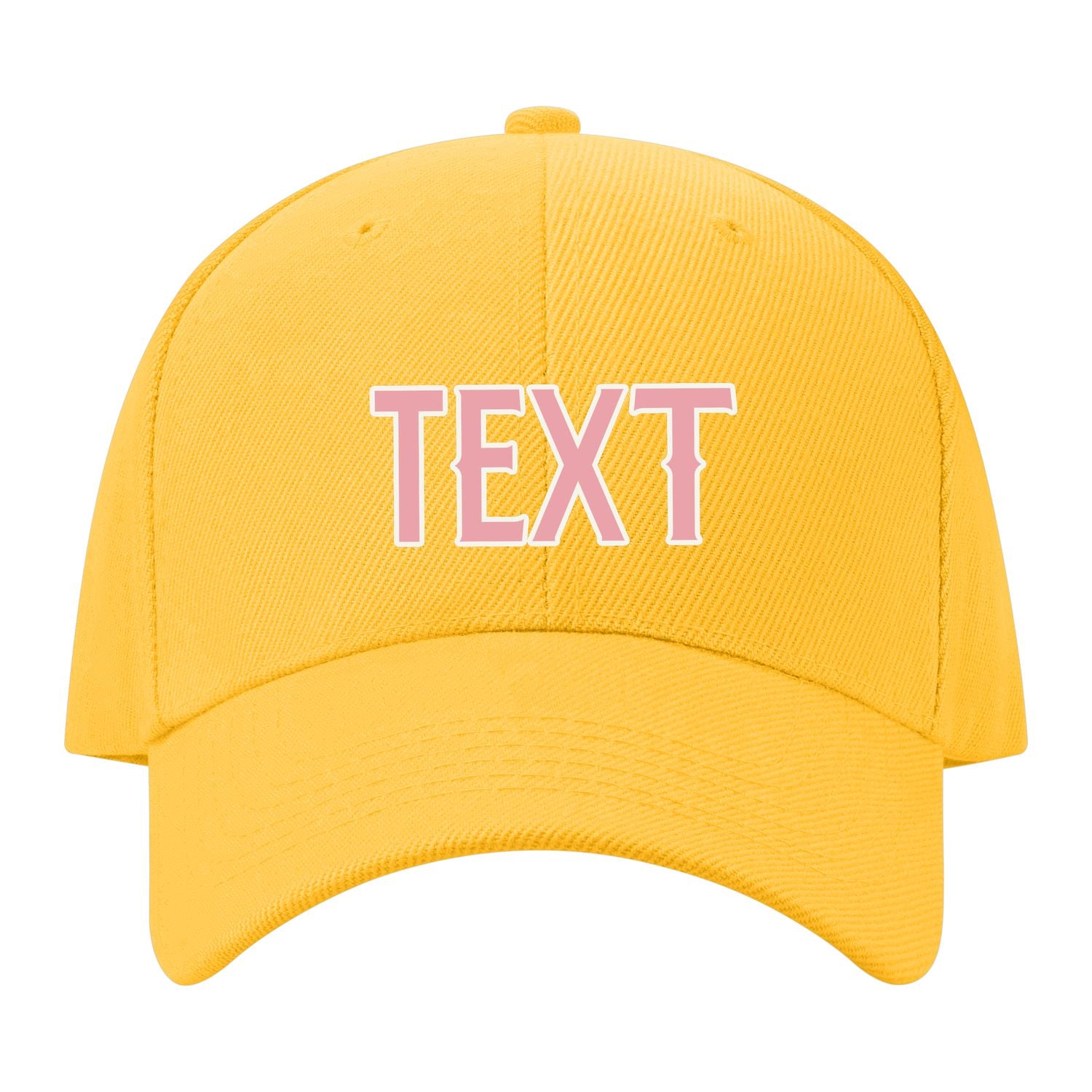 Custom Gold Light Emerald Green Hat 33B21821