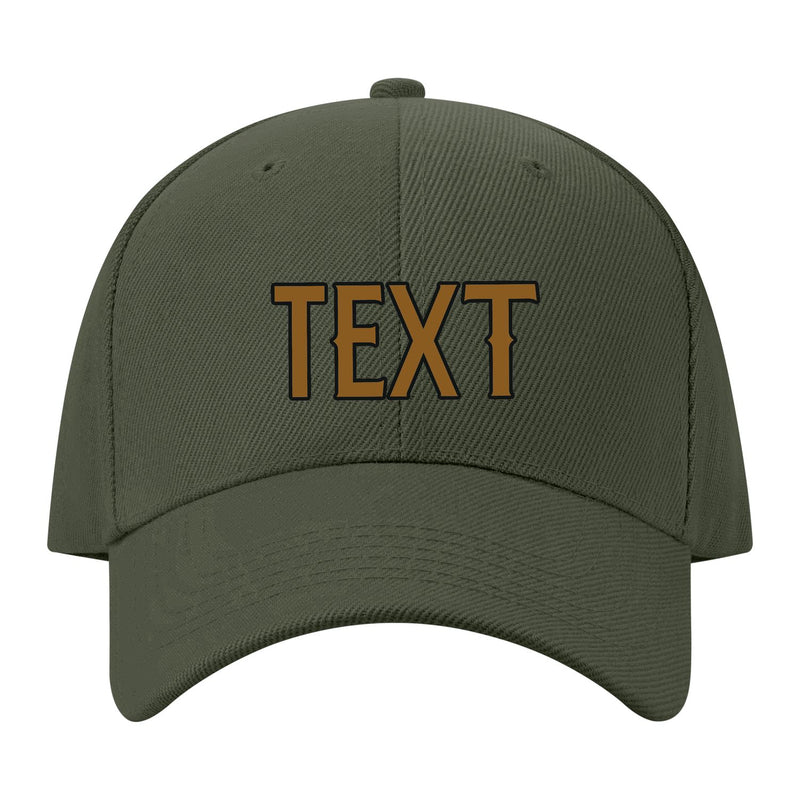 Custom Dark Green Dark Green Hat 34B21722