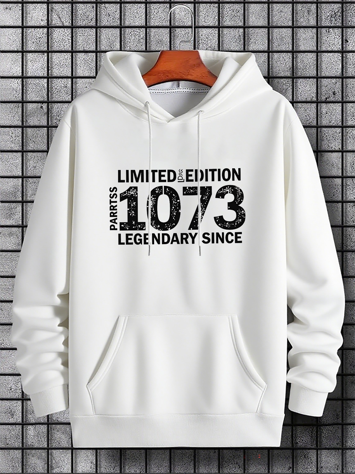 Tailorly Men's Printed Hoodie - Limited Edition Numbers Legendary Since Hoodie
