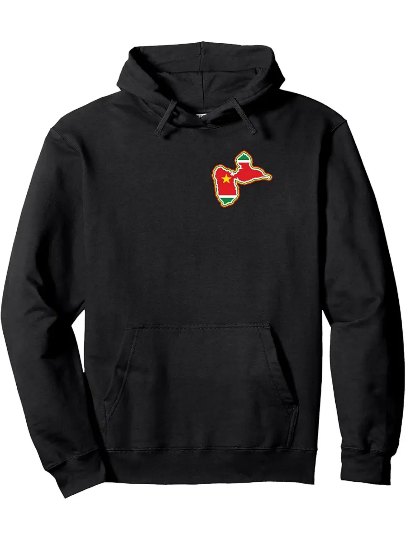 Tailorly Men's Printed Hoodie - Playful Pepperoni Slice With Melting Cheese Pizza