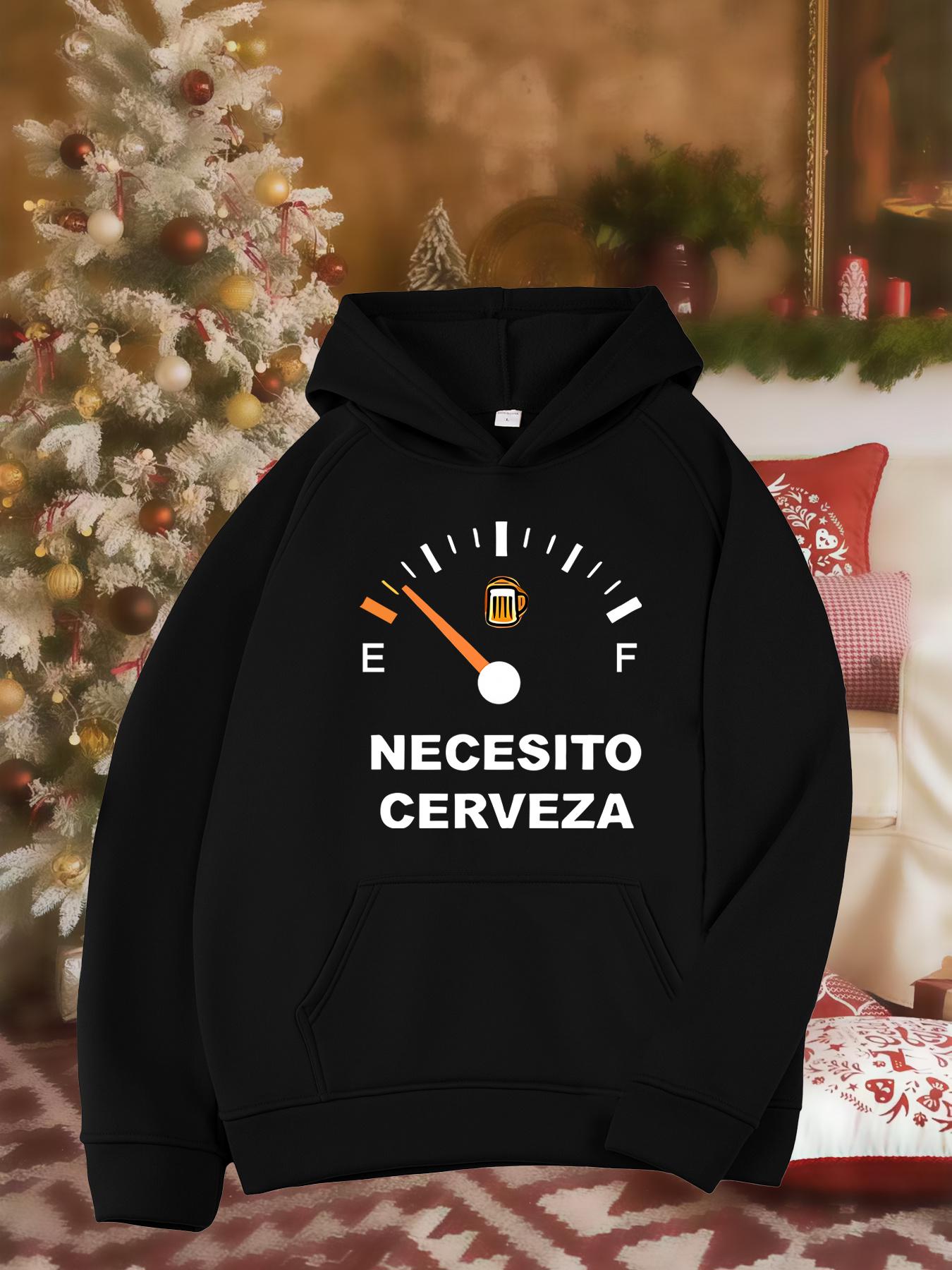 Tailorly Women's Printed Hoodie - Fuel Gauge With Beer Glass And Empty Meter Indicator Hoodie