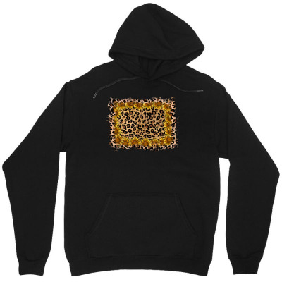 Tailorly Men's Printed Hoodie - Wild Style With Radiant Orange On Black Hooded Sweatshirt