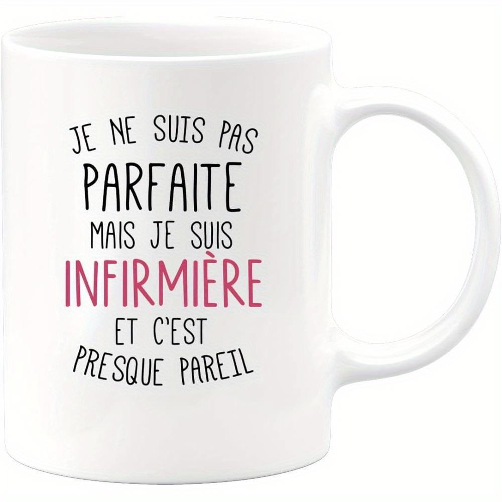 Tailorly White Ceramic 11 oz Mug - Minimalist Hand Drawn Lettering On Pure Mug
