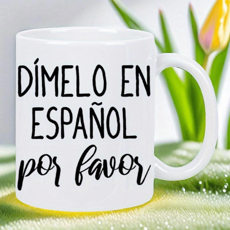 Tailorly White Ceramic 11 oz Mug - Pure Displaying Artistic Hand Lettering Elegant Coffee Mug