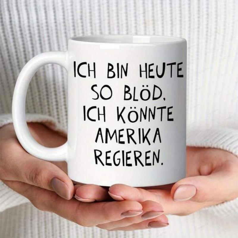 Tailorly White Ceramic 11 oz Mug - Minimalist Ceramic Drinking Vessel Held By Hands In Soft Morning Light Mug