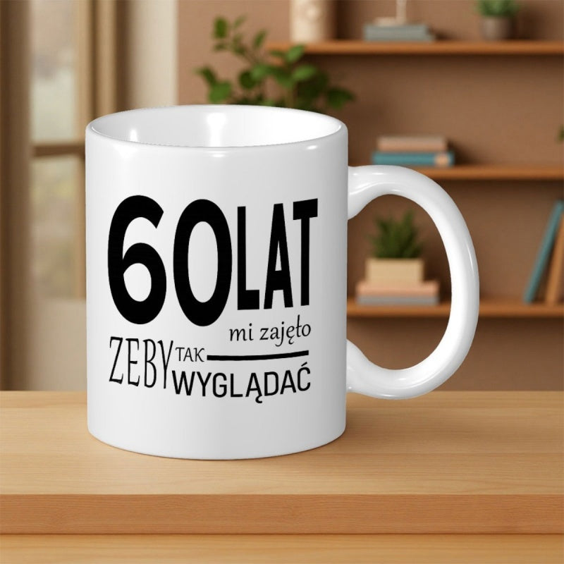Tailorly White Ceramic 11 oz Mug - Minimalist Black Typography Printed On A Smooth White Ceramic Birthday Mug