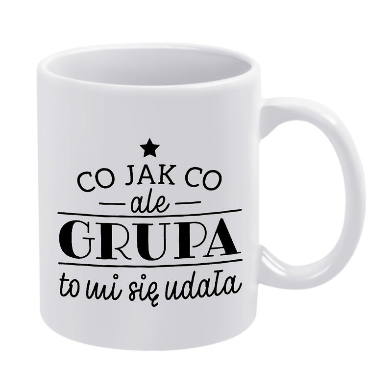 Tailorly White Ceramic 11 oz Mug - Minimalist Black Typography On A Clean