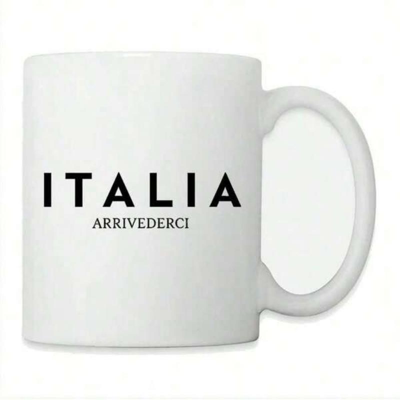 Tailorly White Ceramic 11 oz Mug - Simple Bold Typography On A Smooth Round Surface Ceramic Mug