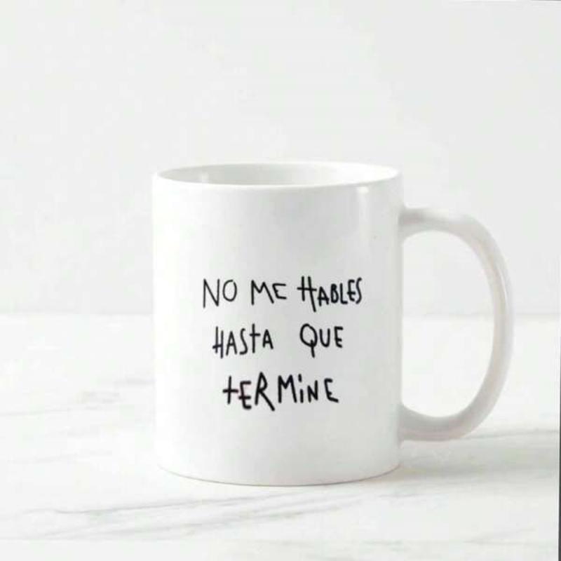 Tailorly White Ceramic 11 oz Mug - Sleek Featuring Hand Drawn Script Lettering Style Mug