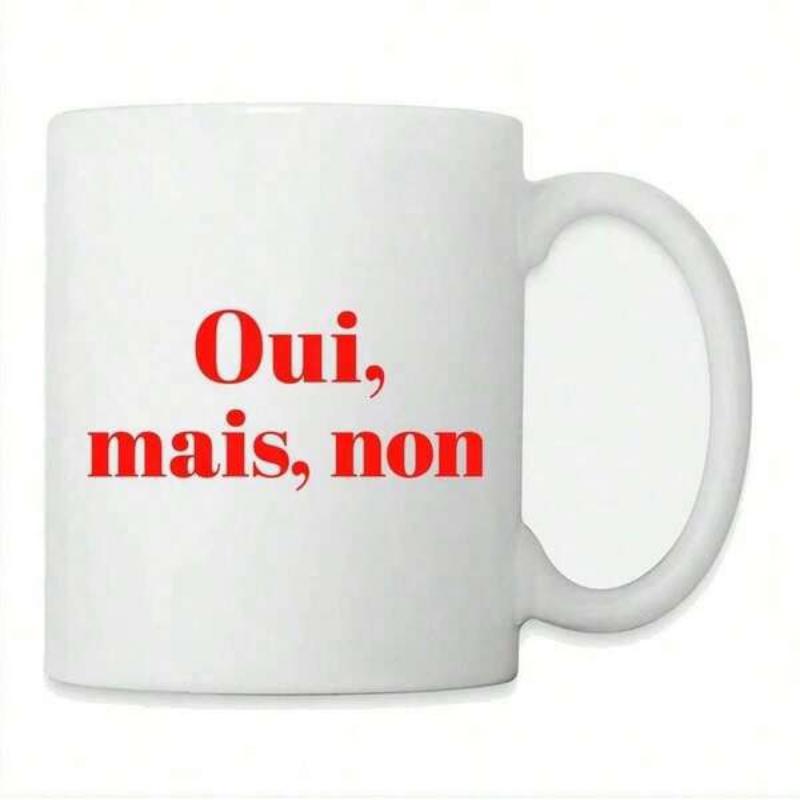 Tailorly White Ceramic 11 oz Mug - Sleek White Ceramic Kitchenware Featuring A Smooth Surface And Handle Mug