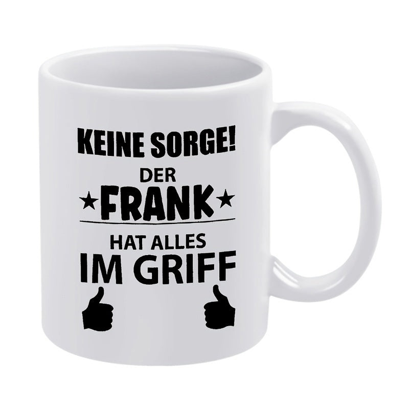 Tailorly White Ceramic 11 oz Mug - Simple Ceramic Surface Featuring Bold Black Lettering And Positive Thumb Icons Mug