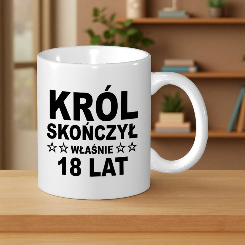 Tailorly White Ceramic 11 oz Mug - Minimalist White Ceramic With Bold Typography And Decorative Small Stars Mug
