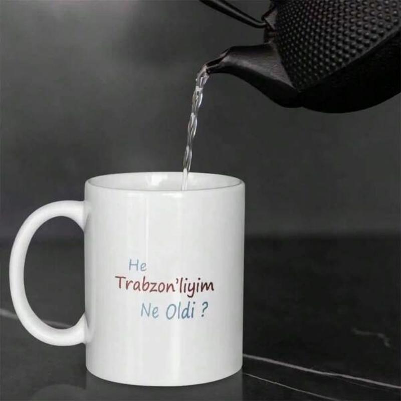 Tailorly White Ceramic 11 oz Mug - Graceful Stream Of Water Pouring Into A Simple Clean Ceramic Mug