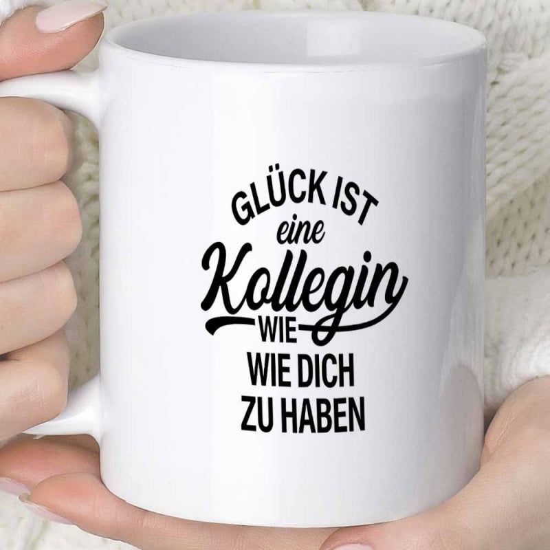 Tailorly White Ceramic 11 oz Mug - Minimalist White Ceramic Vessel With Elegant Black Script Typographic Design Mug