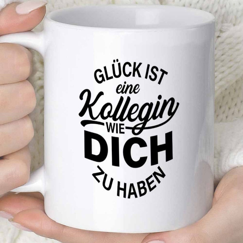 Tailorly White Ceramic 11 oz Mug - Minimalist Black Typography Printed On A Clean Polished