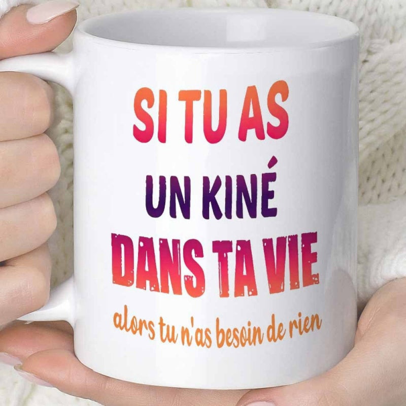Tailorly White Ceramic 11 oz Mug - Vibrant Gradient Lettering Featuring Elegant Script Style For Medical Professional Appreciation Quote