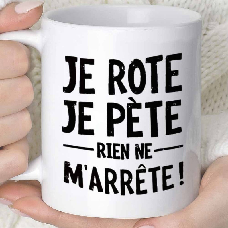 Tailorly White Ceramic 11 oz Mug - Minimalist White Ceramic Vessel Displaying Bold Black Block Lettering Humor Mug