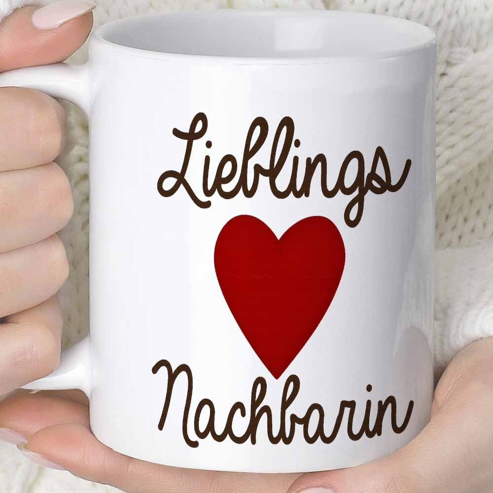 Tailorly White Ceramic 11 oz Mug - Vibrant Minimalist Red Heart Symbol Floating Among A Plain White Background Heart