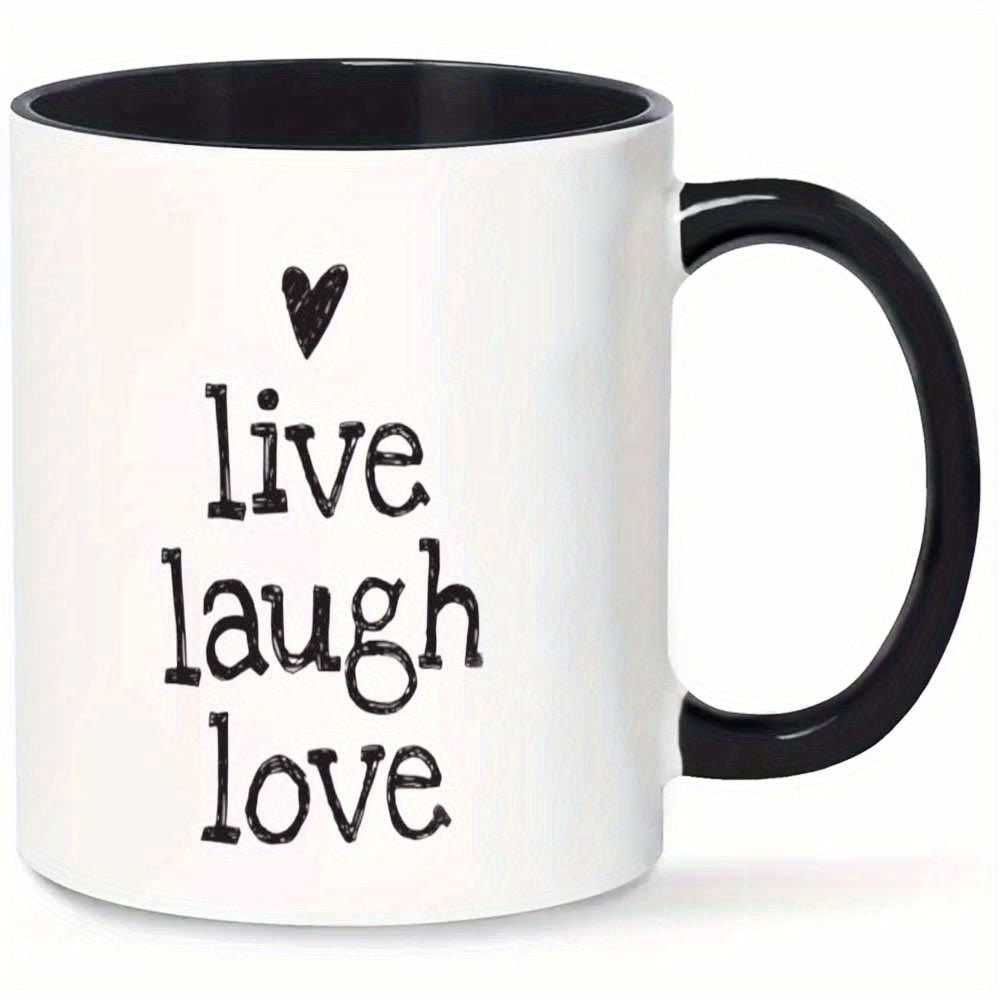 Tailorly Black Accent 11 oz Mug - item picture 1pc of a mug featuring and _1e4b2503efb8443c8776746b4d6fcb09