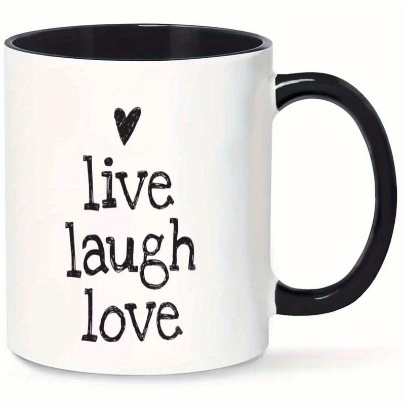 Tailorly Black Accent 11 oz Mug - item picture 1pc of a mug featuring and _1e4b2503efb8443c8776746b4d6fcb09