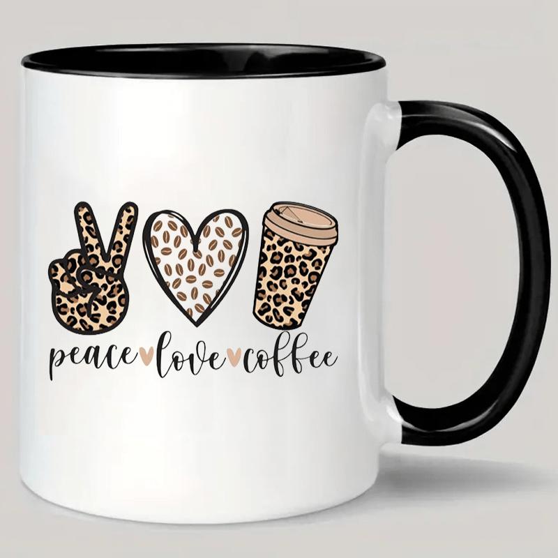 Tailorly Black Accent 11 oz Mug - love