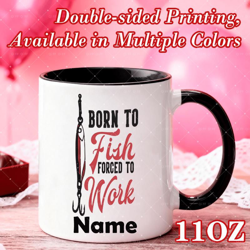 Tailorly Black Accent 11 oz Mug - humorous text