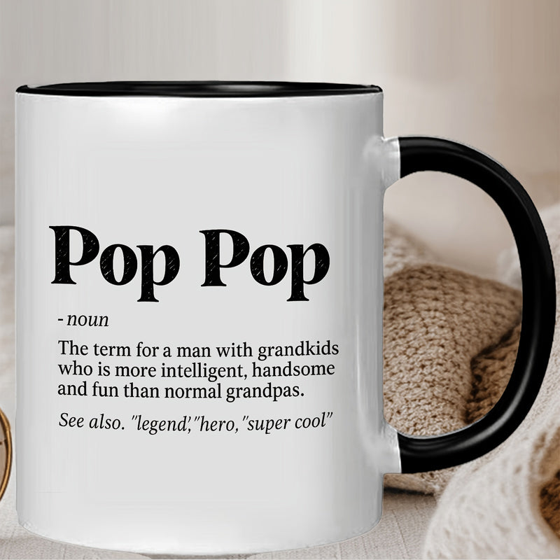 Tailorly Black Accent 11 oz Mug - simple patterns