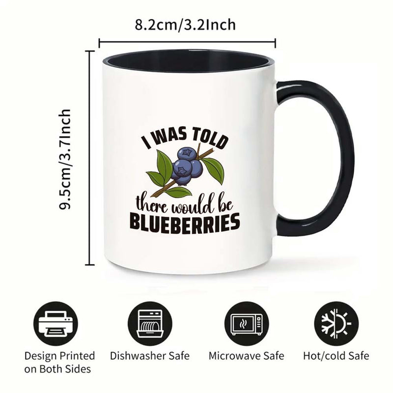 Tailorly Black Accent 11 oz Mug - i was text