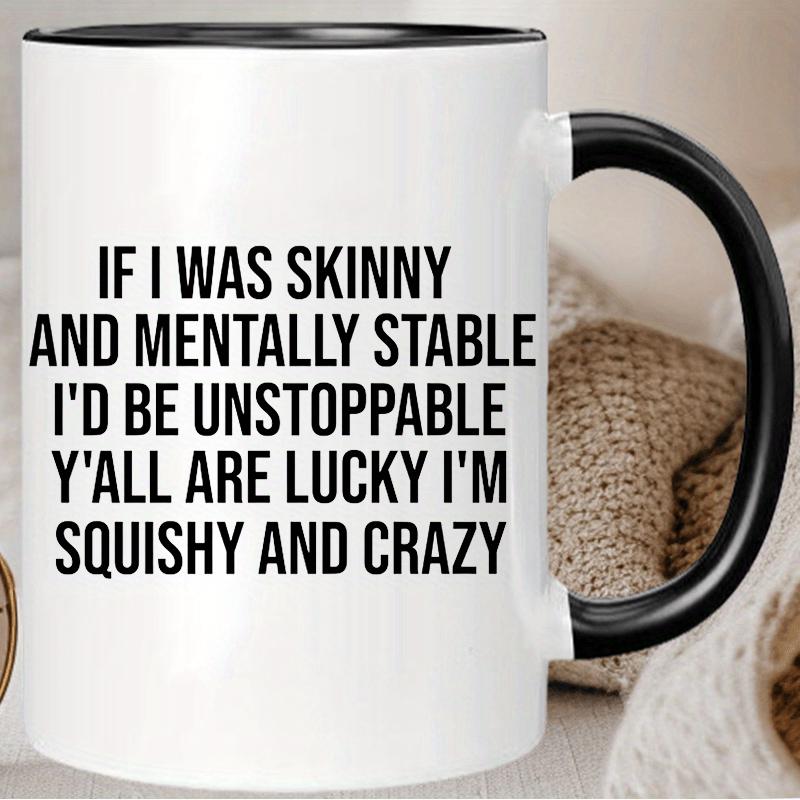 Tailorly Black Accent 11 oz Mug - funny text
