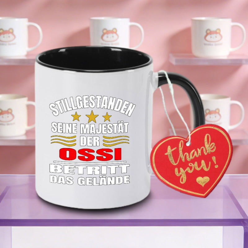 Tailorly Black Accent 11 oz Mug - Design Logo