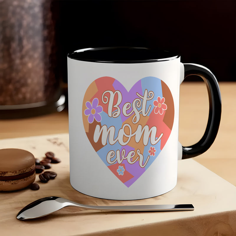 Tailorly Black Accent 11 oz Mug - happy mothers day， ever love and appreciation