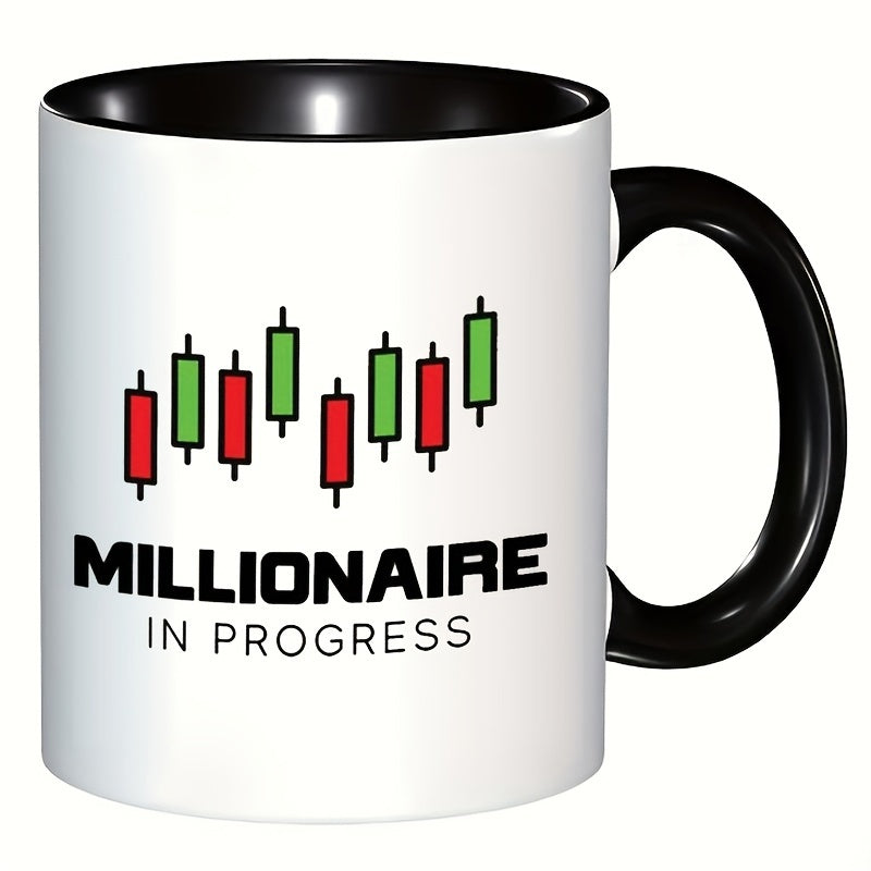 Tailorly Black Accent 11 oz Mug - chart design