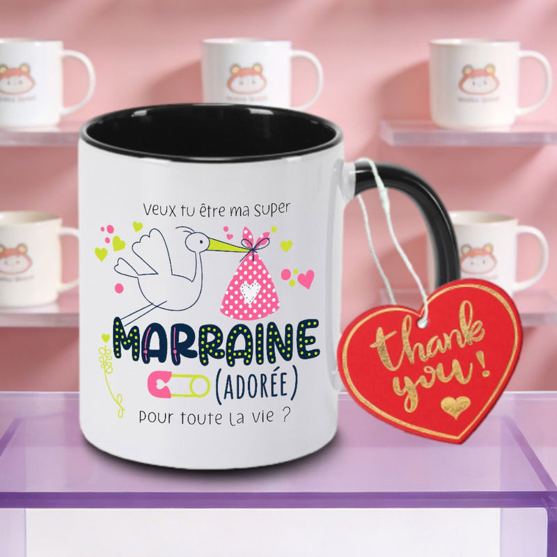 Tailorly Black Accent 11 oz Mug - my logo
