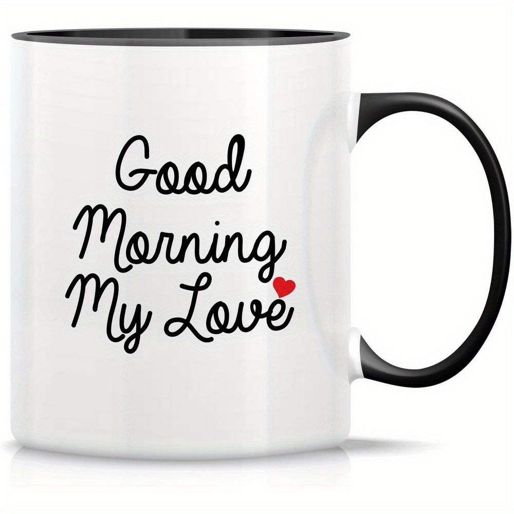 Tailorly Black Accent 11 oz Mug - my love