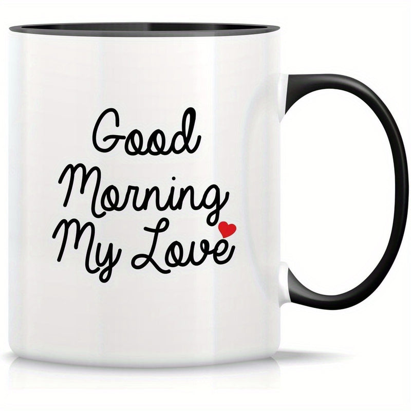 Tailorly Black Accent 11 oz Mug - my love