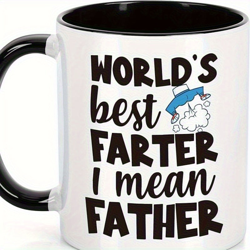 Tailorly Black Accent 11 oz Mug - an awesome birthday daughter son gift for dad fun dad fathers day gift christmas dad birthday gift dad