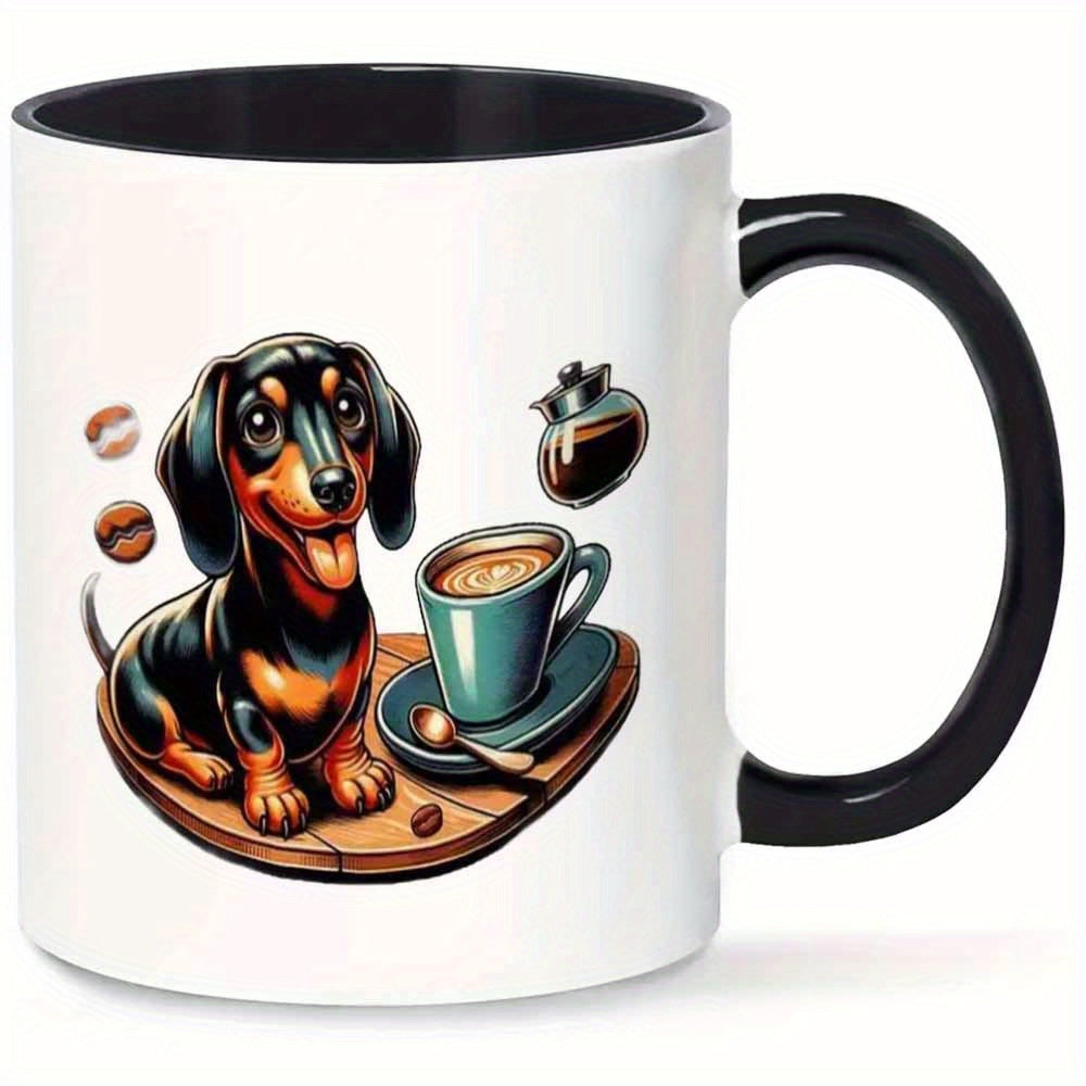 Tailorly Black Accent 11 oz Mug - coffee cup design