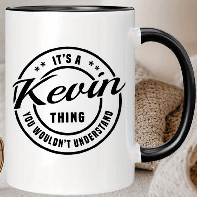 Tailorly Black Accent 11 oz Mug - "it's a thing" text design