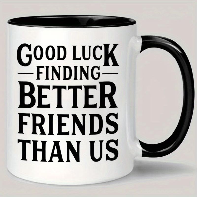 Tailorly Black Accent 11 oz Mug - good luck