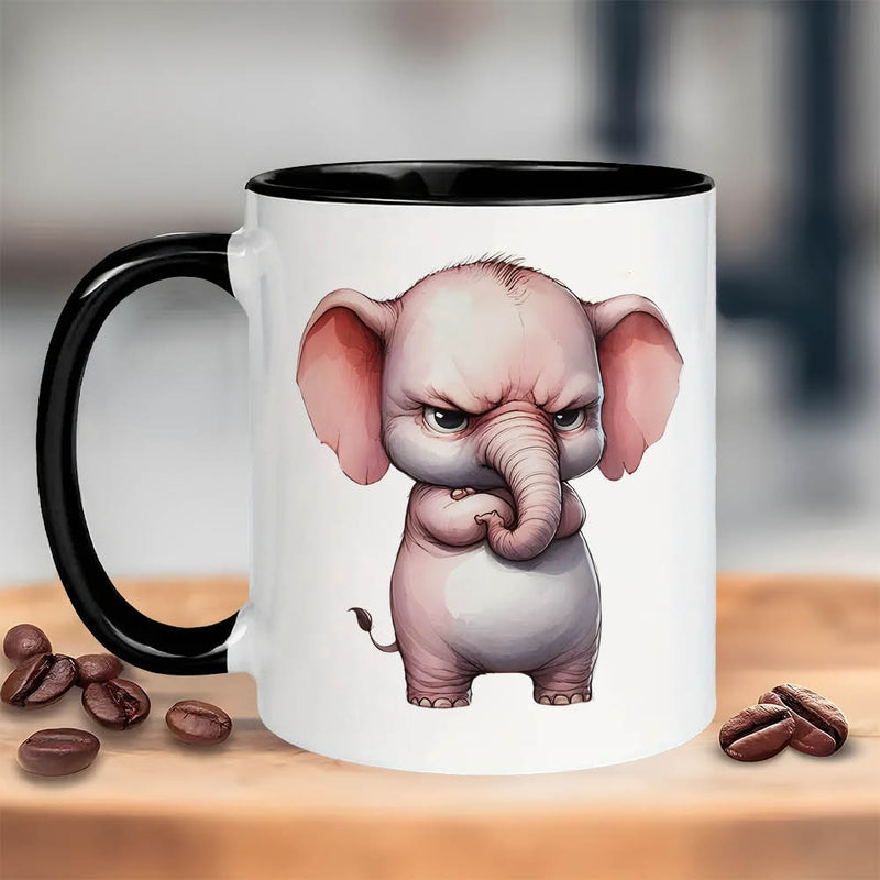 Tailorly Black Accent 11 oz Mug - cute design