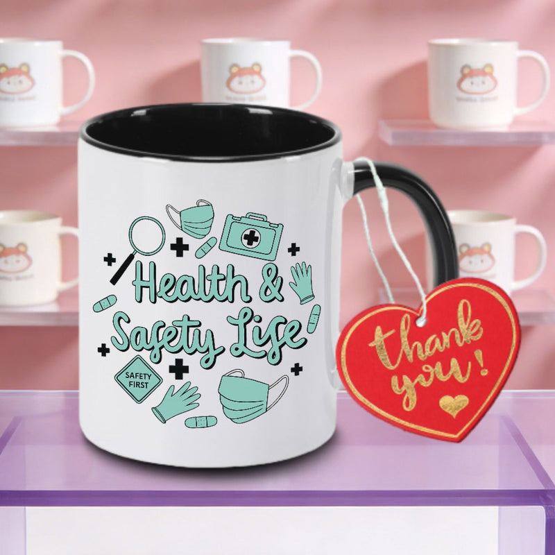 Tailorly Black Accent 11 oz Mug - Logo