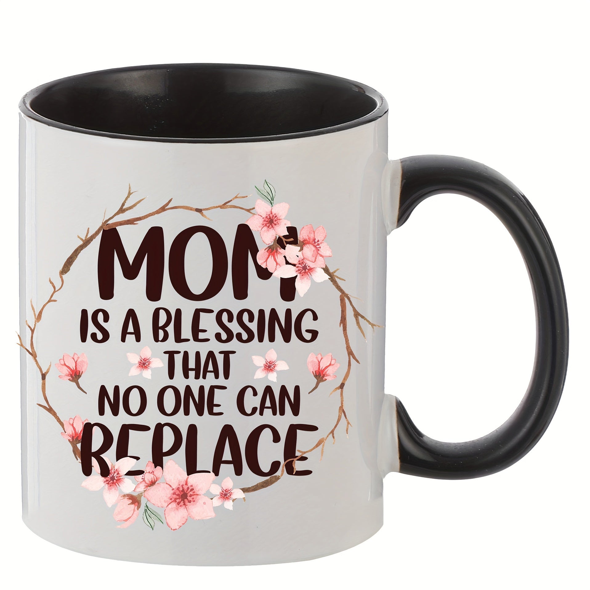 Tailorly Black Accent 11 oz Mug - to mom