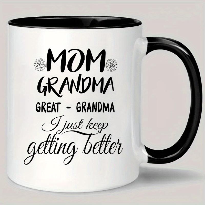Tailorly Black Accent 11 oz Mug - best gift birthday gift anniversary gift grandma great grandma