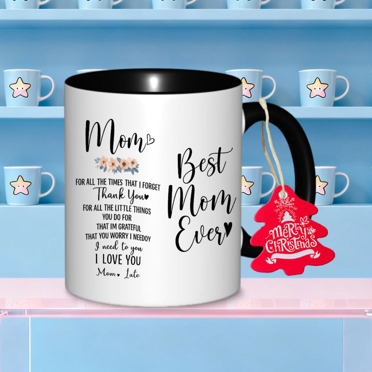 Tailorly Black Accent 11 oz Mug - logo