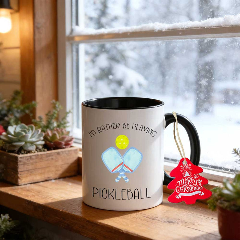 Tailorly Black Accent 11 oz Mug - item picture 11oz mug 1pc with a 350ml capacity cereal yogurt or milk a great token of appreciation for afternoon